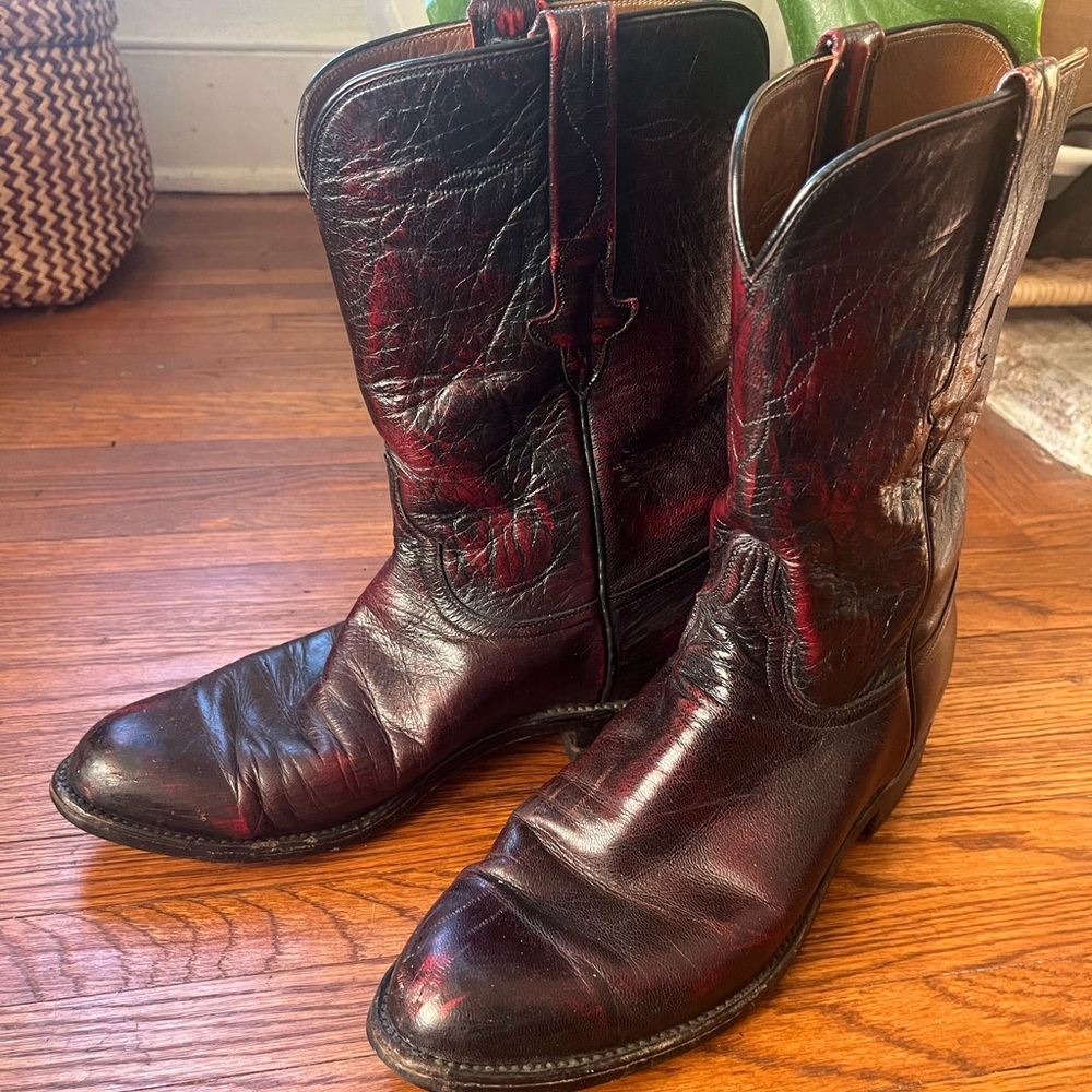Red Tone Cowboy Boots